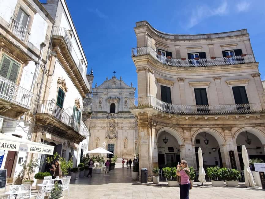 e-Bike ring tour between Martina Franca and Locorotondo - Key points at a glance