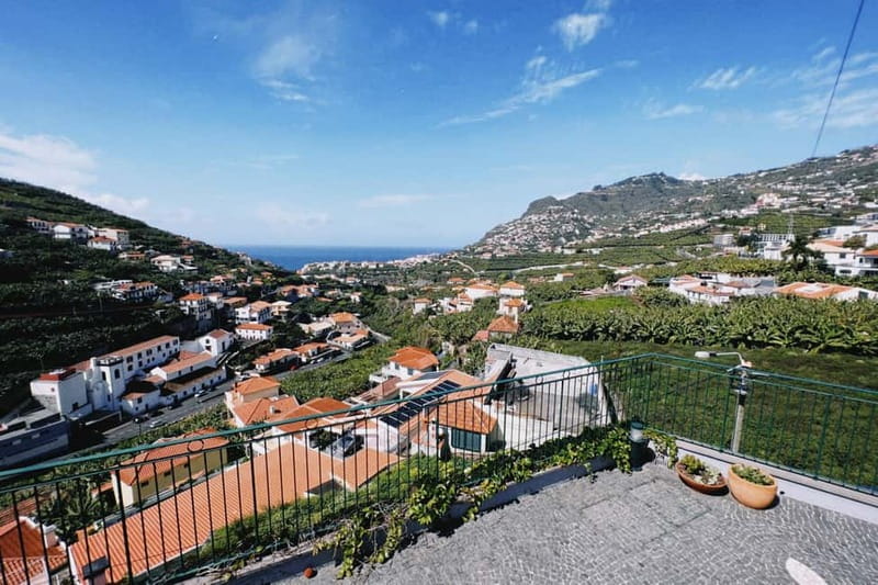 E-Bike Road Tour with Cabo Girão Viewpoint & Late Breakfast - The road down toward Funchal