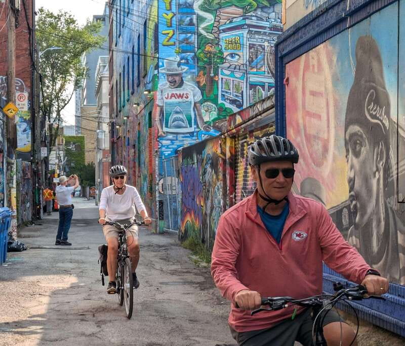 E-bike through Toronto's Dynamic Neighbourhoods - Lower Ossington and Trinity Bellwoods: Toronto’s changing west side
