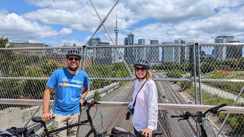 E-bike through Toronto's Dynamic Neighbourhoods - What the 210-minute schedule feels like