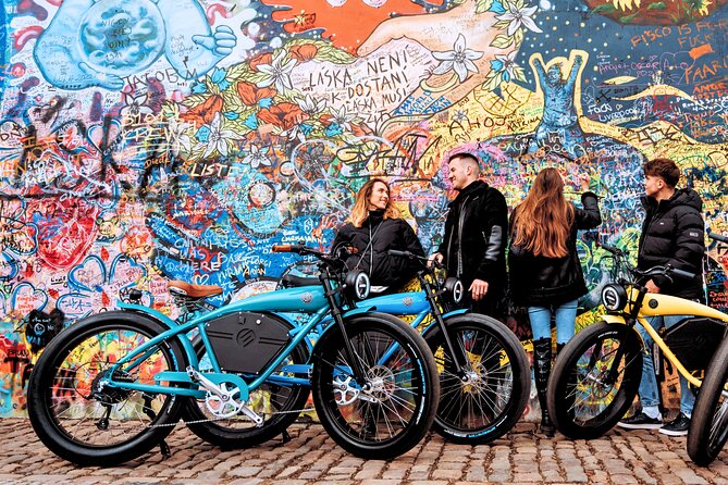 E-BIKE TOUR: 10 Must-See Landmarks & Viewpoints in Prague 1-8per. - The riverfront, Straka Academy, and Letná’s big views