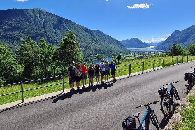 E-Bike Tour around Three Lakes and Idyllic Mountain Life - The return through Lake Piano is the easiest riding