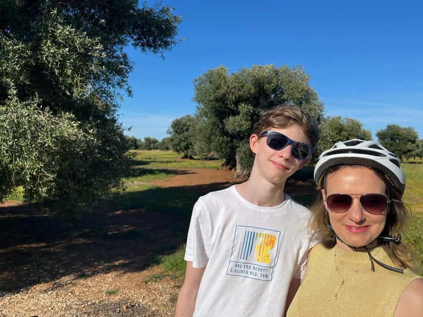 E-bike tour from Monopoli to the rocky village of St. Andrew - Ancient Olive Groves and Puglian Farm Roads