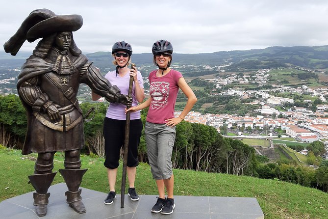 E-Bike Tour Monte Brasil | Terceira Island - The summit view over Terceira