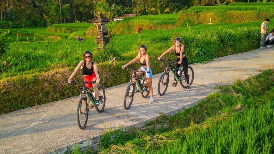 E-Bike: Ubud Rice Terraces & Traditional Villages Cycling - Timing and the important duration question