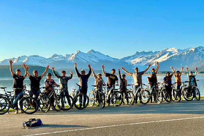 eBike Rainforest Experience - Starting at Franklin Street and leaving Juneau’s crowds behind
