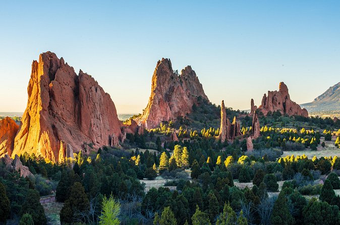 Ebike Tour: Garden of the Gods - The Visitor’s Center and its wide views