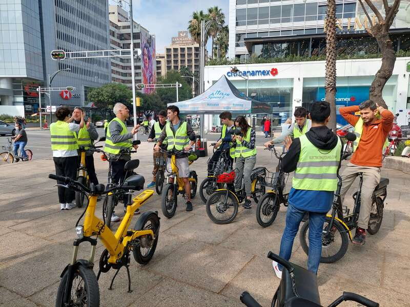 Electric Bike City Tour with a taco stop. - How the electric bike changes the day