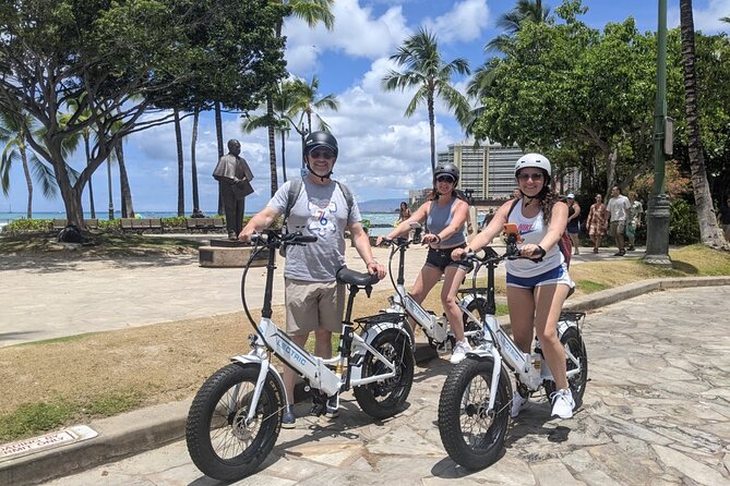Electric Bike Ride & Diamond Head Hike Tour - Starting near Kuhio Avenue in Waikiki