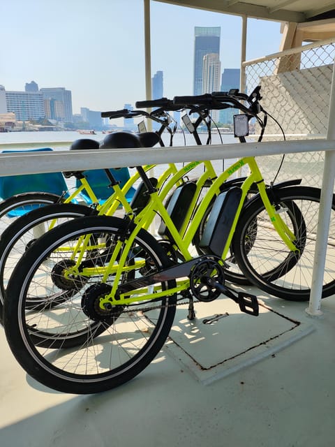 Electric Bike Tour - Santa Cruz Church and Portuguese Bangkok