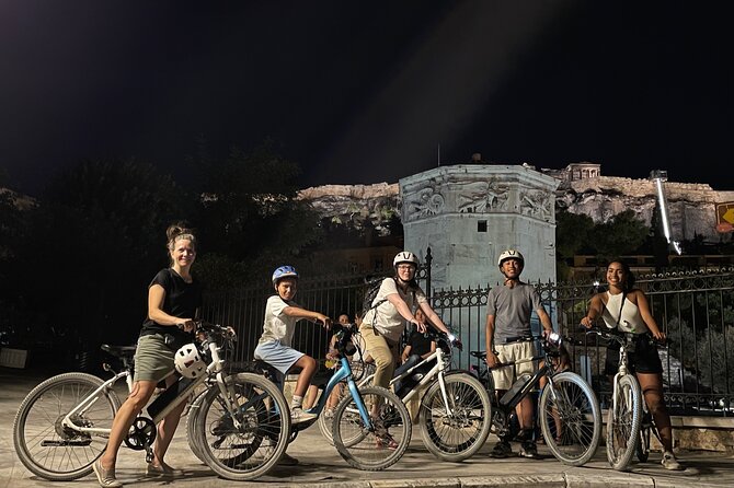 Electric Bike Tour of Athens by Night - The Panathenaic Stadium and the first modern Olympics