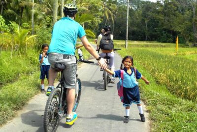 Electric Cycling Tour of Ubud with Free Hotel Transfer and Lunch