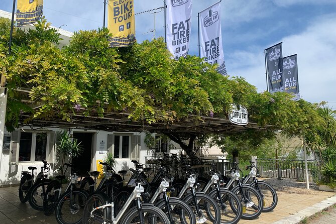 Electric Fat Bike Self Guided Tour Discover North Corfu - Starting in Acharavi with your own route