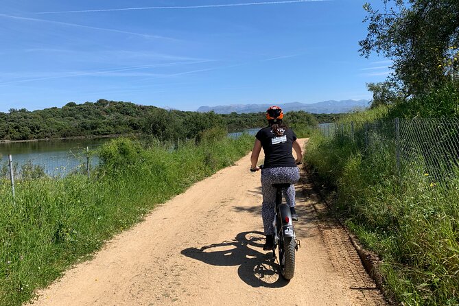 Electric Fat Bike Self Guided Tour Discover North Corfu - The Temple of Apollo at Roda