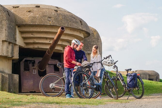 Electrically Assisted Bike Excursion (E-Bike) / E-Bike excursion self guided - Utah Beach, Pointe du Hoc, and Longues-sur-Mer