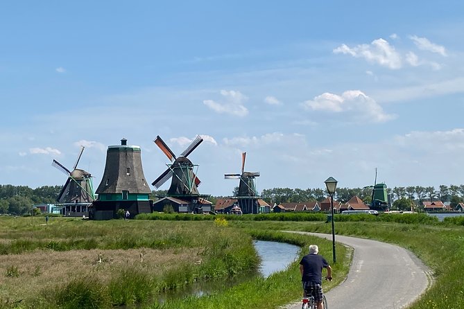 Escape Amsterdam: E-Bike to Zaanse Schans Windmills & Zaandam - Riding through Landsmeer and Het Twiske
