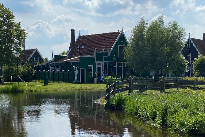 Escape Amsterdam: E-Bike to Zaanse Schans Windmills & Zaandam - Zaandam and architecture with a Monet connection