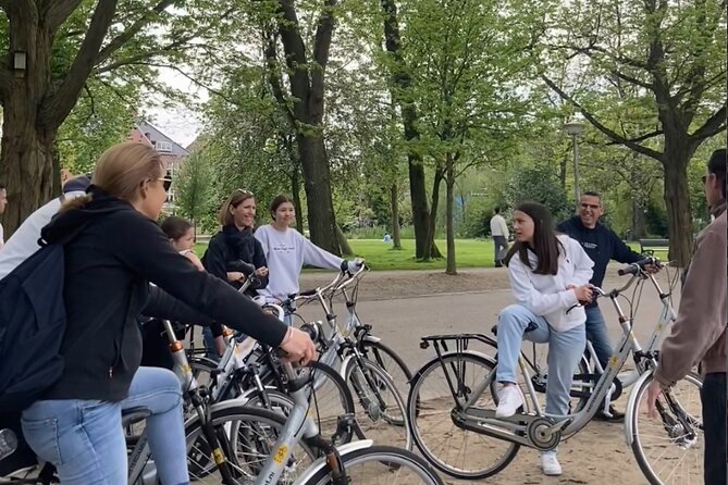 Explore Amsterdam by Bike in the Company of a French Local Guide - Starting at IJdok and learning Amsterdam’s cycling rules