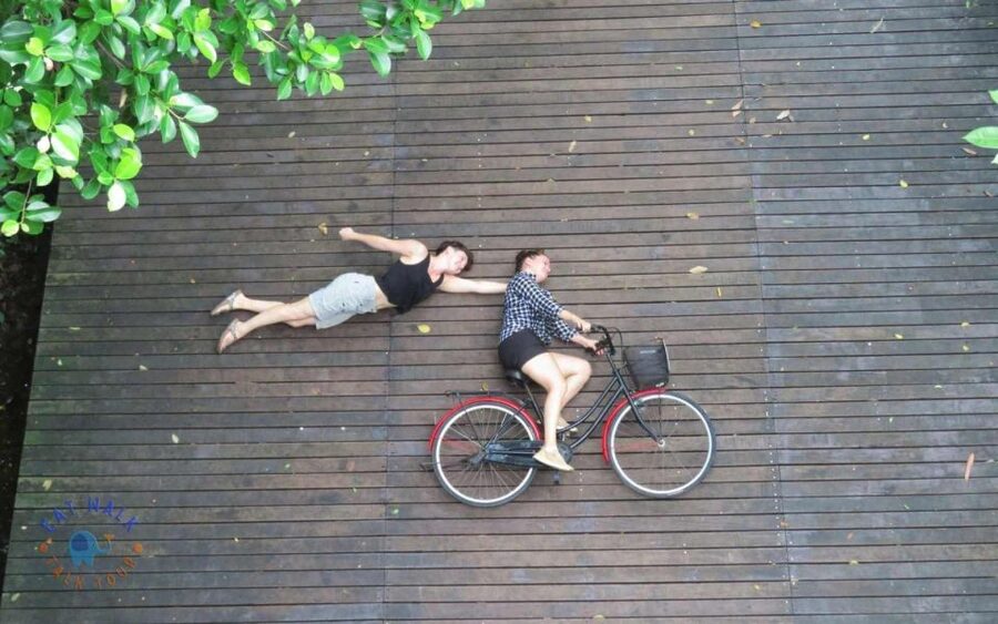 Explore Bangkok jungle by bike, kayak & boat - small group - Kayaking through canals and palm jungle