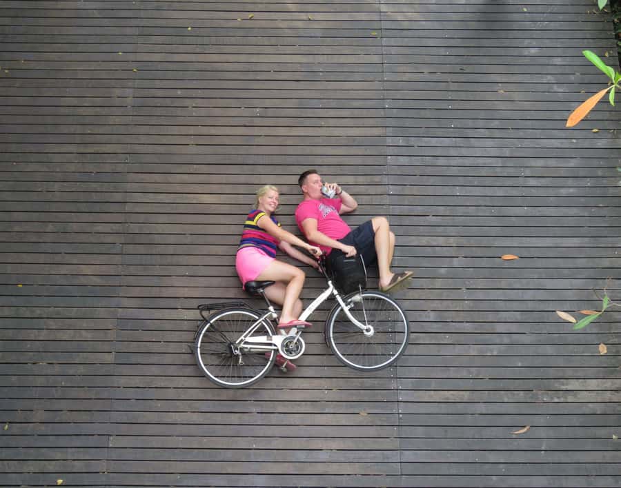 Explore Bangkok jungle by bike, kayak & boat - small group - Sri Nakhon Khuean Khan Park and the island’s quieter corners