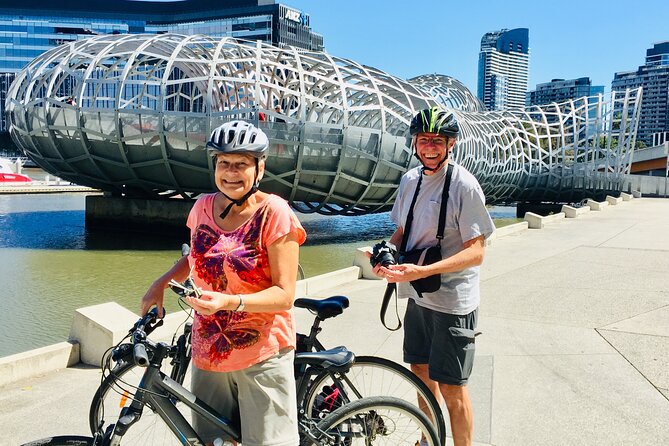Famous Melbourne City Bike Tour - Starting at Docklands with a careful bike fitting
