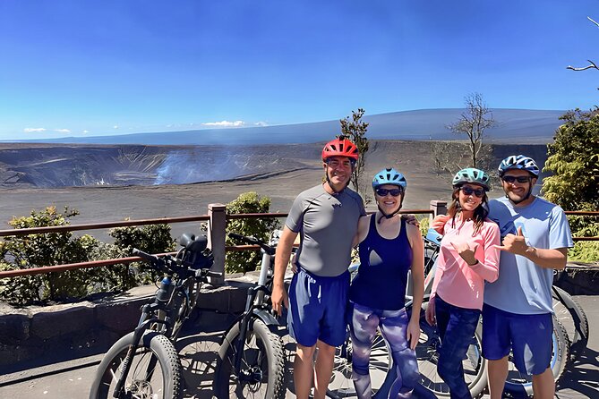 Fat Tire E-Bike Rental - Volcanoes National Park - Riding Your Own Route Through The Park