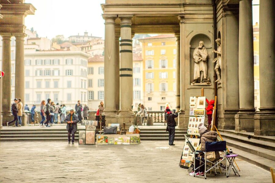 Florence: Bike Rental for 24 Hours - Ponte Vecchio and the Arno River