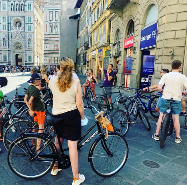 Florence Bike Tour & Sunset & Piazzale Michelangelo - Republic Square adds a different city view