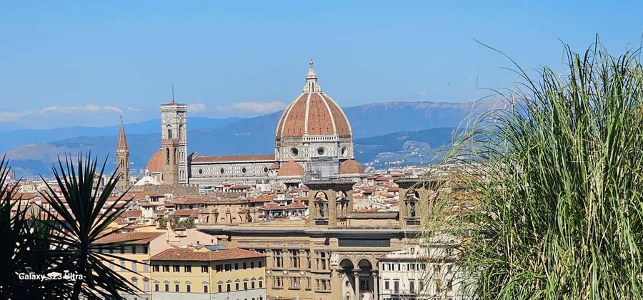 Florence Bike Tour & Sunset & Piazzale Michelangelo - Piazzale Michelangelo is the payoff