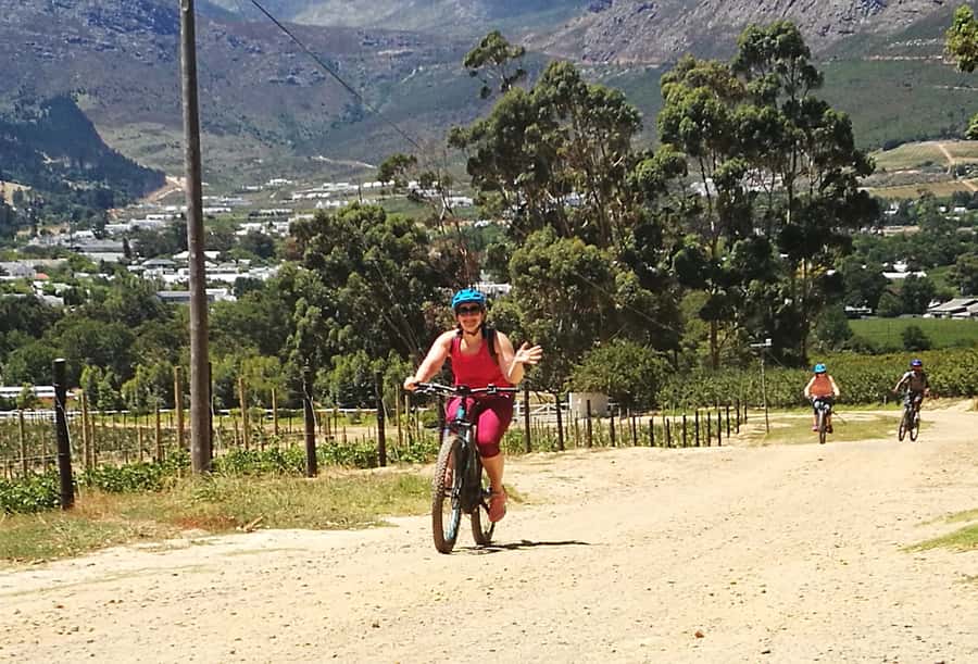 Franschhoek: E-bike Tour with Wine Tasting and Lunch - Banhoek Conservancy and the mountain streams