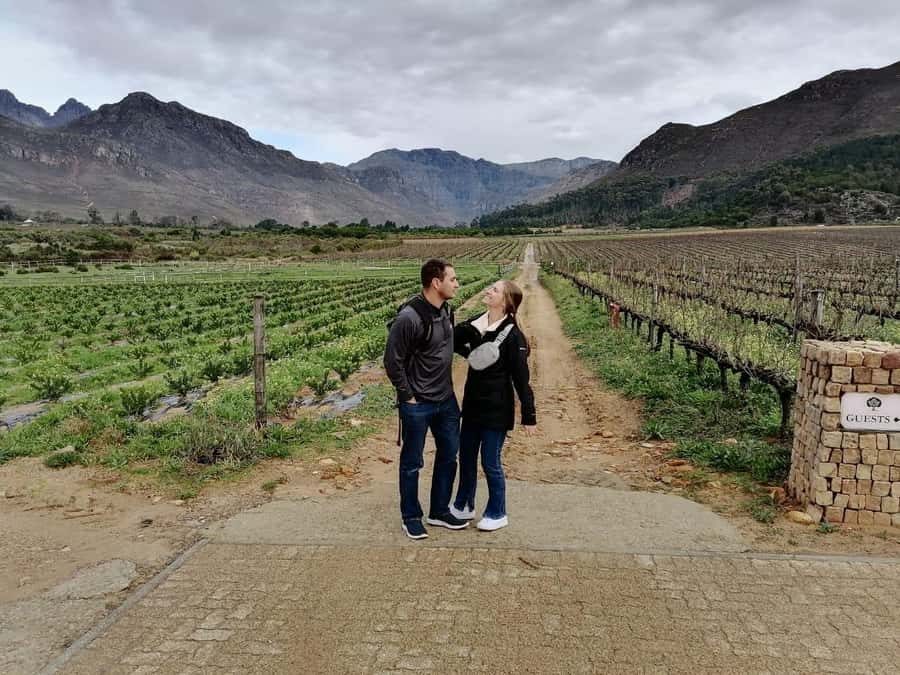 Franschhoek E-Bike & Wine Tour - Riding through the Franschhoek Wine Valley
