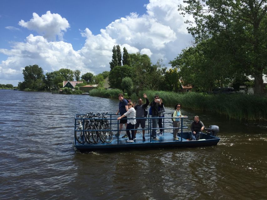 From Amsterdam: Countryside Bike Tour - Leaving Amsterdam by ferry and bicycle