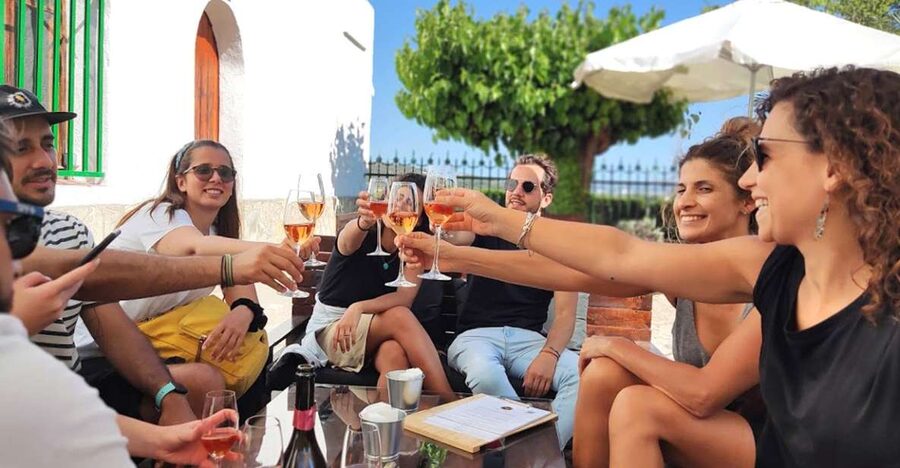 From Barcelona: Penedès E-Bike Tour with 2 Winery Visits - The second cellar, four more samples, and local snacks
