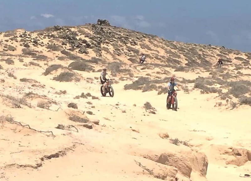 From Corralejo: Fuerteventura Guided E-Bike/E-scooter Tour - Key points at a glance