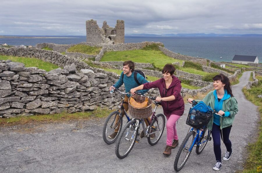 From Doolin: Day Trip to Inisheer with Bike or Bus Tour - The tractor and trailer alternative