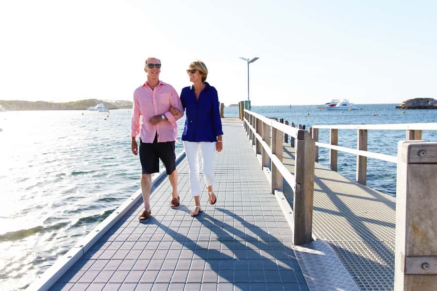 From Fremantle: Rottnest Island Ferry and Bike Day Tour - Beaches, bays, and clear water