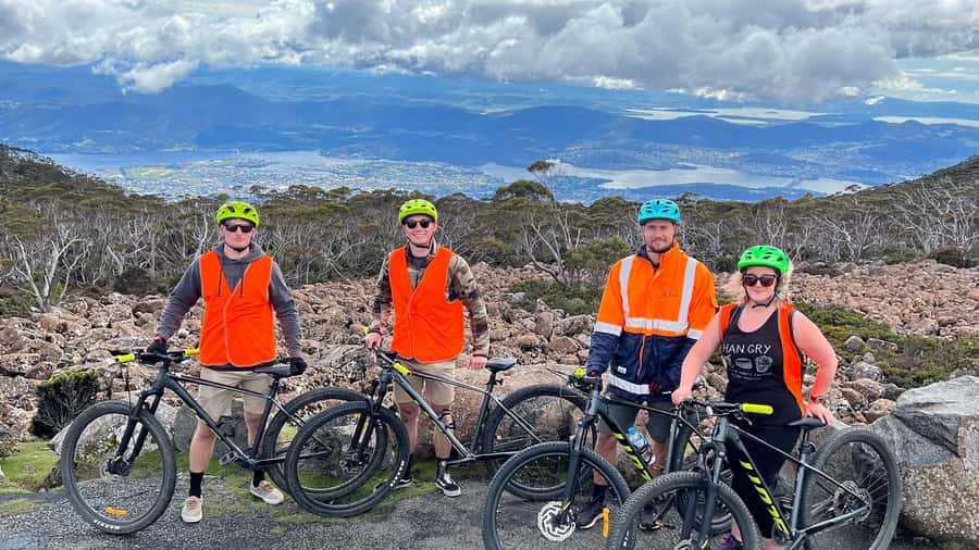 From Hobart: Mt Wellington Summit & Rainforest Bike Tour - How hard is the ride?