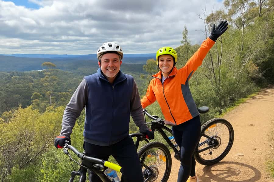 From Hobart: Mt Wellington Summit & Rainforest Bike Tour - The 30-minute climb to the summit