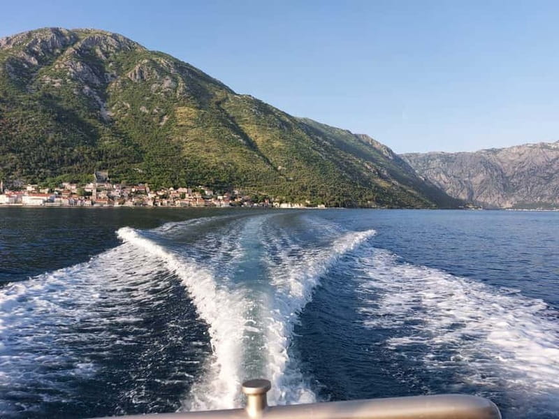 From Kotor: Boating, Kayaking, & Cycling Tour - Our Lady of the Rocks and the story of Perast