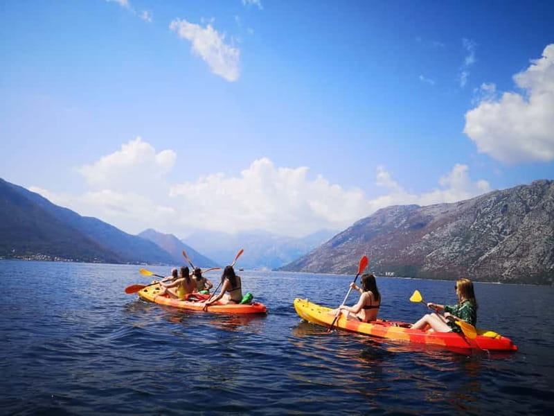 From Kotor: Boating, Kayaking, & Cycling Tour - Prčanj’s church and quiet waterfront