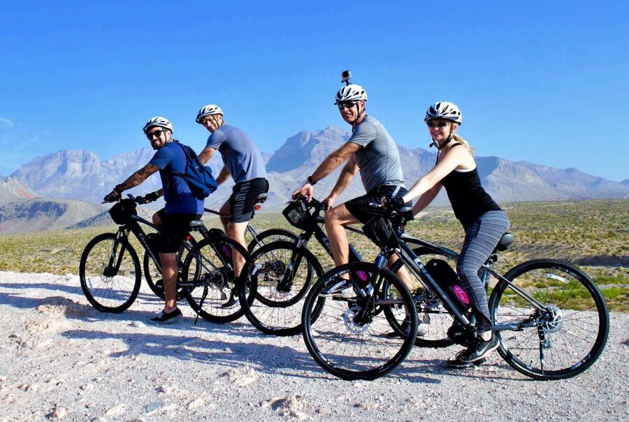 From Las Vegas: Red Rock Canyon Electric Bike Hire - Leaving the Strip for Red Rock Canyon