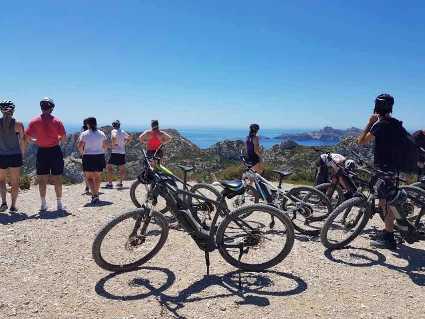 From Marseille: Calanques National Park E-Mountain Bike Tour - A beach stop can make the hot-weather ride better