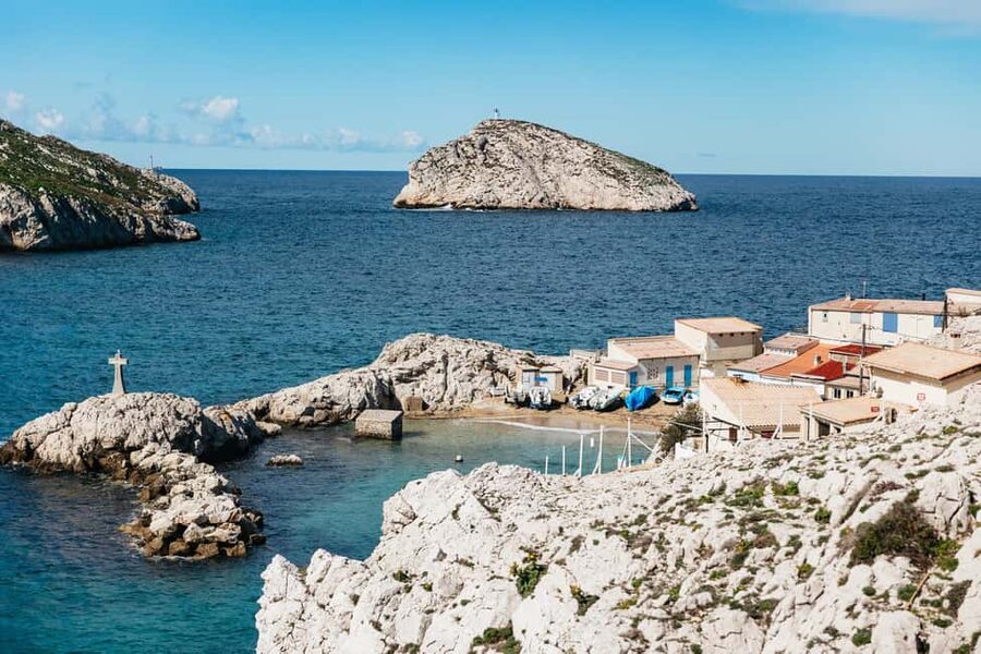 From Marseille: Guided E-Bike Tour to Calanque de Sormiou - The ride back through the massif