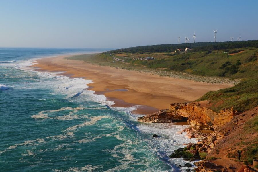 From Nazaré: Self-Guided Half-Day or Full-Day E-bike Rental - South to Serra da Pescaria and São Martinho do Porto