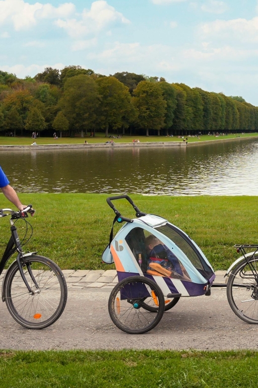 From Paris: Versailles Bike Tour with Gardens & Palace Entry - Meeting in Paris and riding the train to Versailles