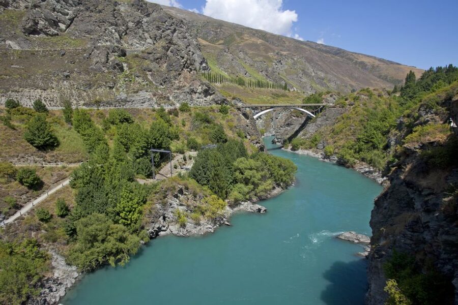 From Queenstown: 'Valley of the Vines' Wine and Bike Tour - Riding the Twin Rivers Trail
