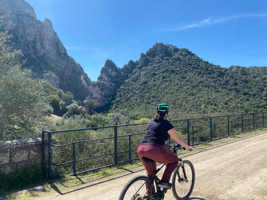From Ronda: Via Verde de la Sierra Easy Cycling Tour - Setting off from the old Olvera station