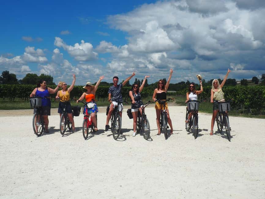 From Saint-Emilion : Half Day Electric Bike Tour - Returning to the village by 4 or 4:30 p.m.