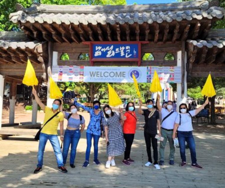 From Seoul: Nami Island, K-drama Garden & Rail Bike Day Tour - Nami Island and its K-drama appeal