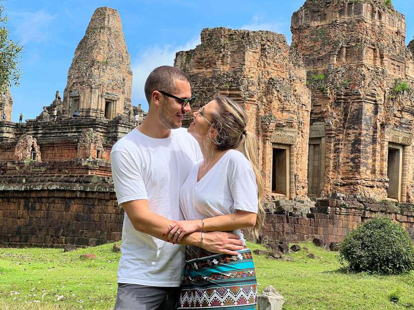 From Siem Reap: Angkor Wat Sunrise and Temples E-Bike Tour - Preah Dak village and a breakfast worth waking for